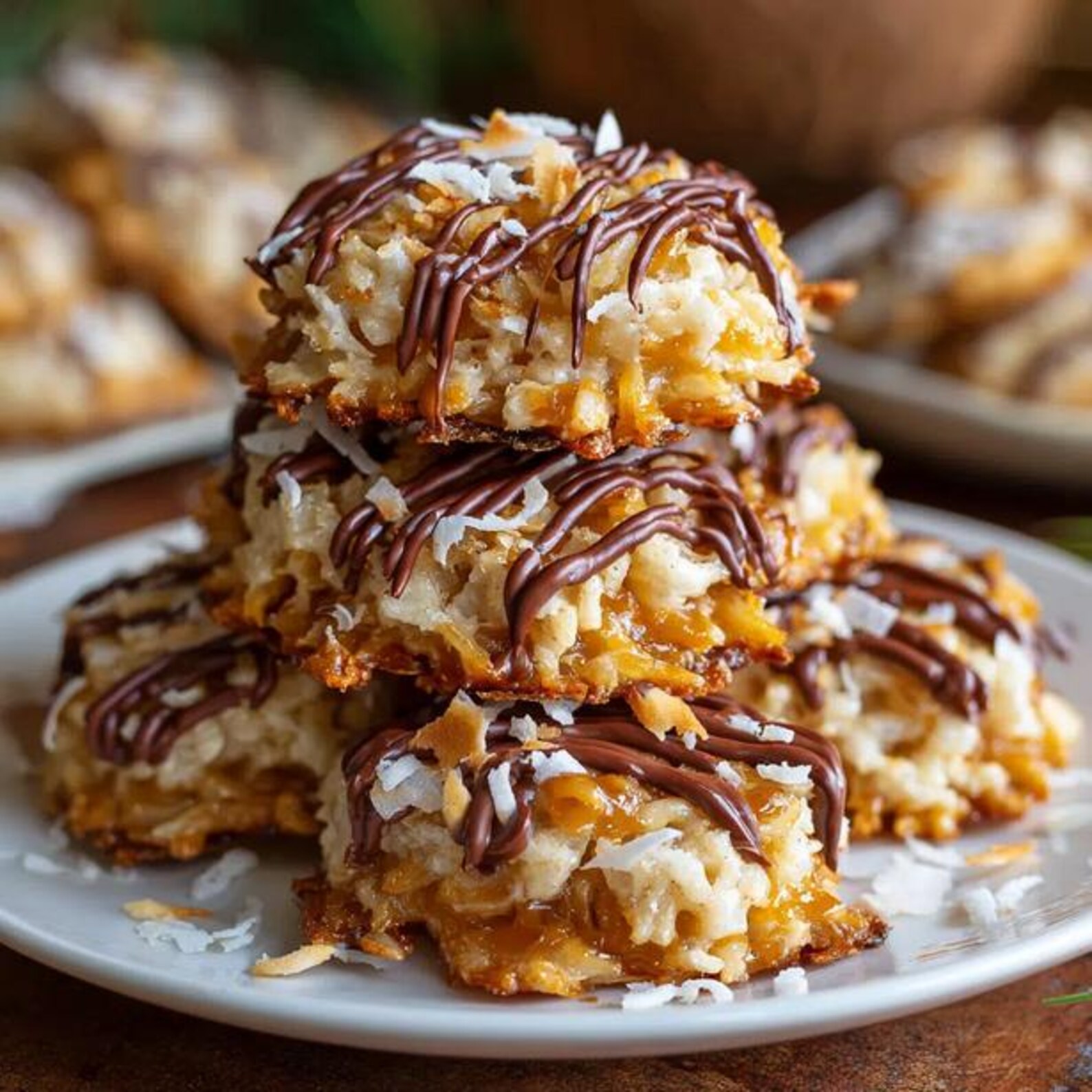 BEST RECIPE for No-bake Samoa Cookies Download - Etsy