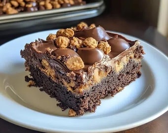 Erdnussbutter Cup Dump Cake Rezept (Digitaler Download)