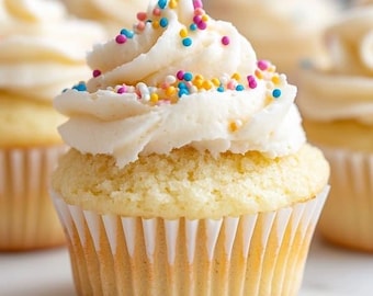 Vanilla Cupcakes Recipe (Download)