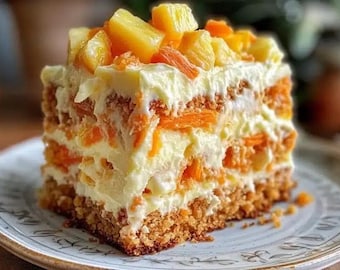 Pineapple Carrot Cream Cake Recipe (Digital Download)