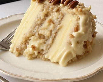 Verschneites bayrisches Bliss-Kuchen-Rezept (Digitaler Download)