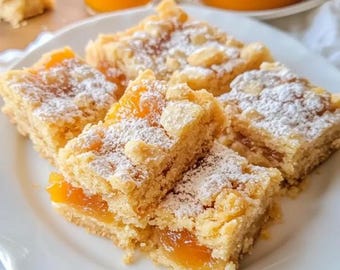 Aprikosen-Shortbread-Riegel Rezept (Digitaler Download)
