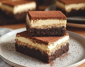 Tiramisu Brownies Recipe (Digital Download)