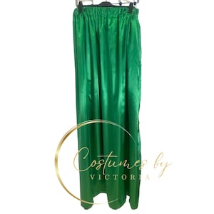 Satin Stilt Skirt Custom Made for Female Stilt Costume, Premium Silky Stilt Dress for Stilt Walkers - Handcrafted Ladies Dura & Peg Stilts