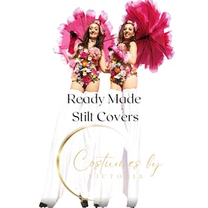 Circus Stilt Costume Covers: Ready-Made Pants for Dura and Peg Stilts, Wedding and Event Performance