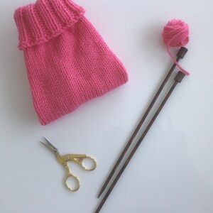 Tropical Pink Hand Knit Dog and Cat Sweaters