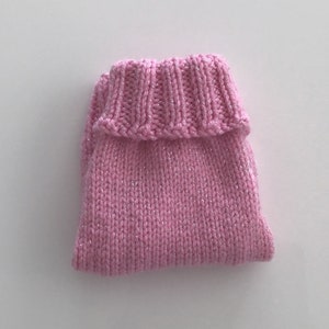 Bubblegum Sparkle Hand Knit Dog Sweater, Hand Knitted  - 3 different sizes available