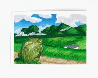 Guardián del Valle - Impresión de Bellas Artes Giclee