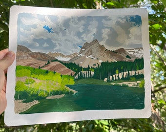 Lake Blanche - Giclee Fine Art Print