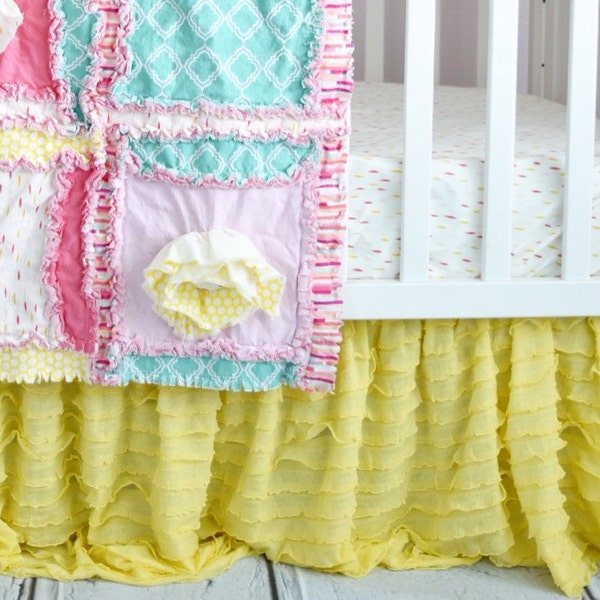 Ruffle Crib Bedding Etsy