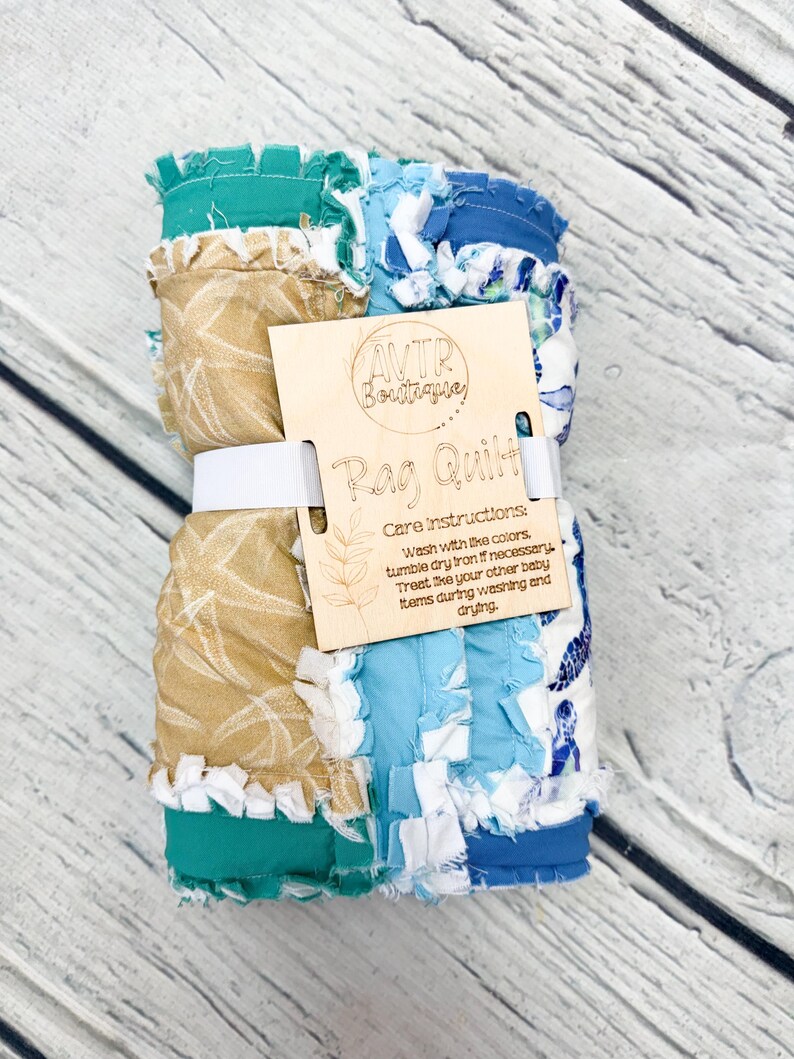 Baby Boy Quilt Nautical Crib Blanket Ocean Theme Newborn Gift Baby Shower Present Handmade Beach Quilt Blue Whale Bedding for Nursery