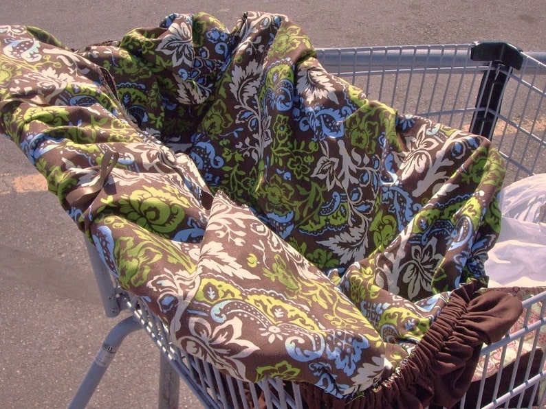 Shopping Cart Cover Pattern Shop Cart Cover Pattern High Chair Cover Pattern Grocery Cart Cover Pattern Baby Pattern Sewing Pattern image 1