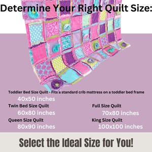 Handmade Quilts Teen Girl Room Decor, Toddler Bedding Girl Twin Bedspread, Queen Size Quilts