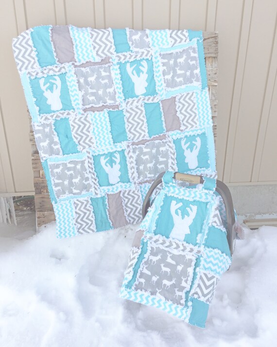 turquoise quilt