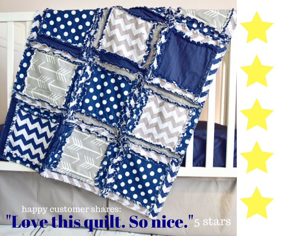 Baby Bed Quilt Aqua for Nursery Decor Handmade Quilts for Etsy