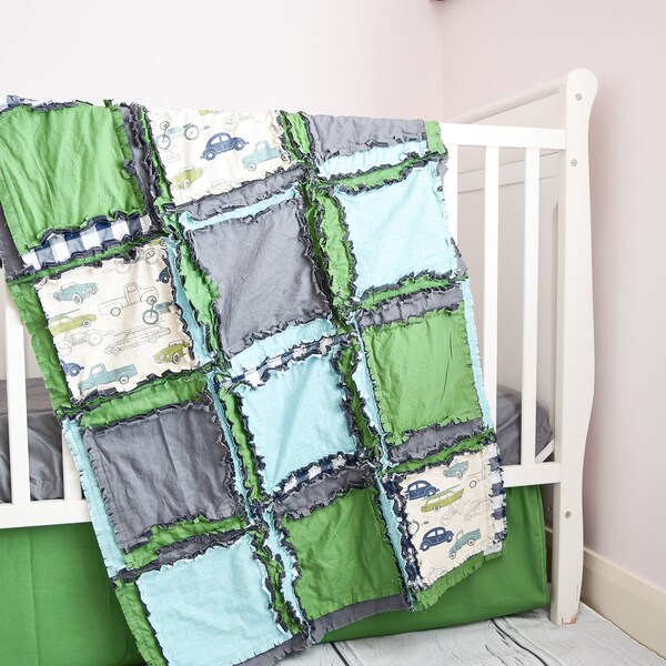 Cars Crib Set - Etsy