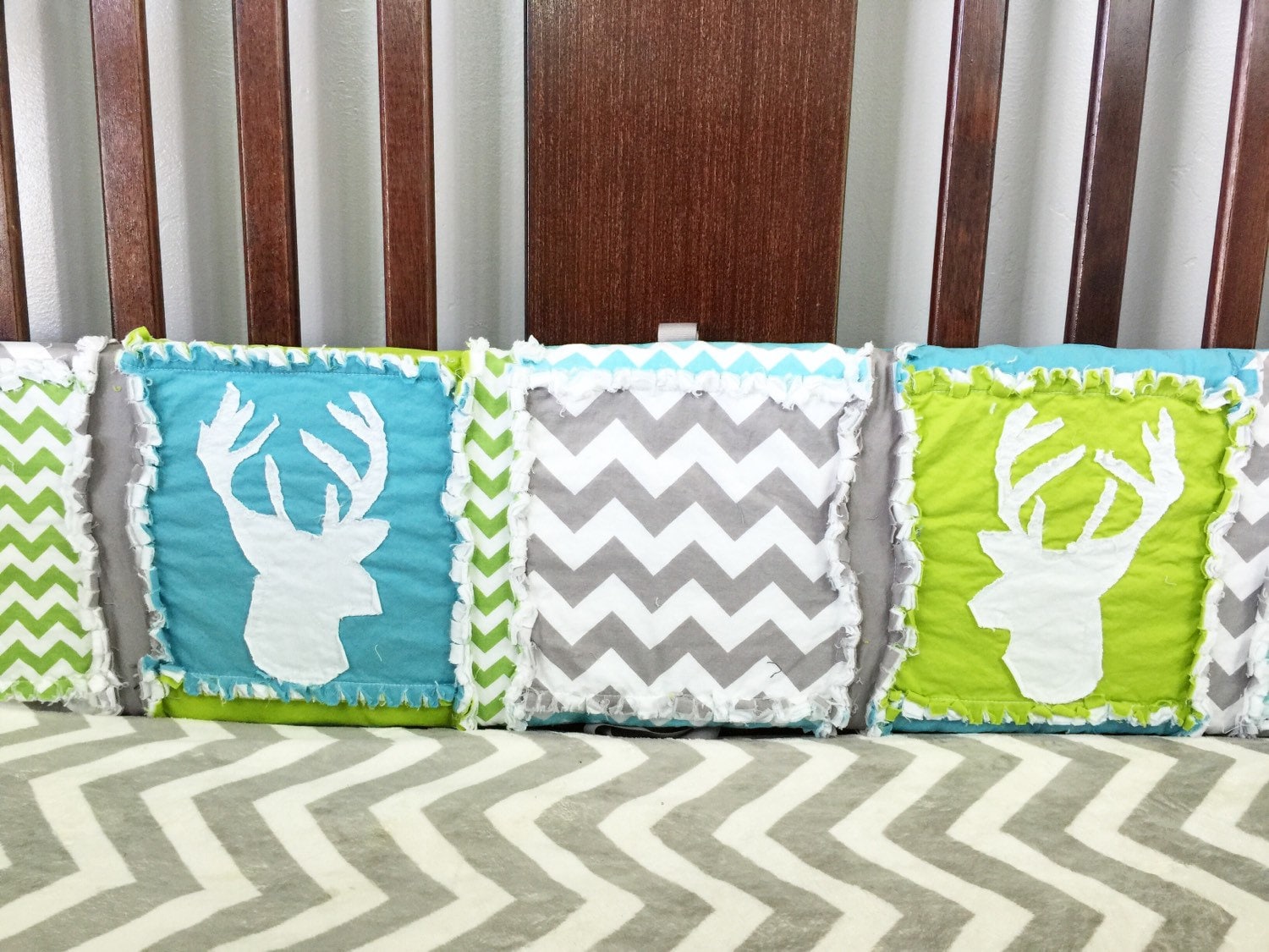Baby Bumper Pads Sewing Pattern Crib Bumper Pattern Rag Etsy