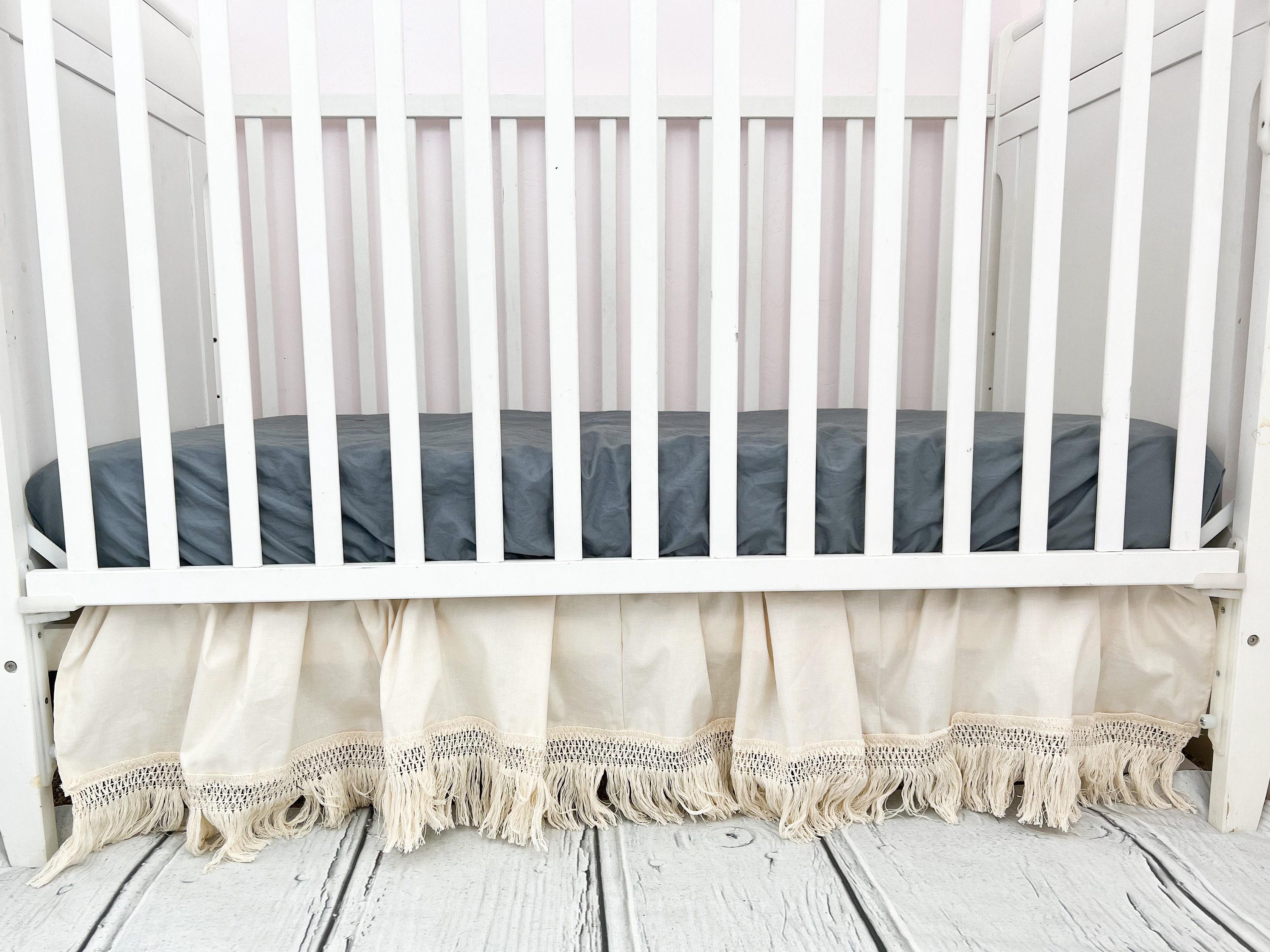 Crib Sheet Crib Skirt Sewing Pattern Mini Crib Skirt