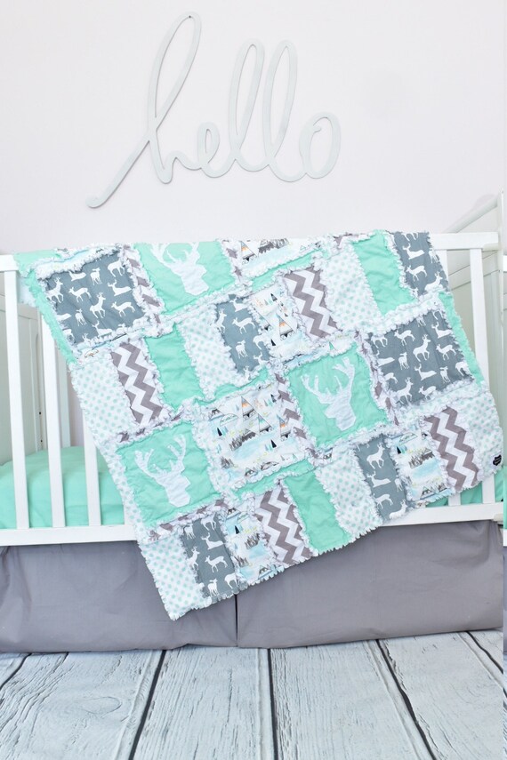 hunting nursery bedding