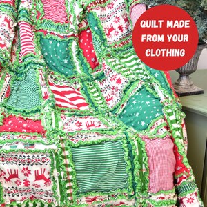 Custom T Shirt Quilt: Personalized Memory Rag Blanket