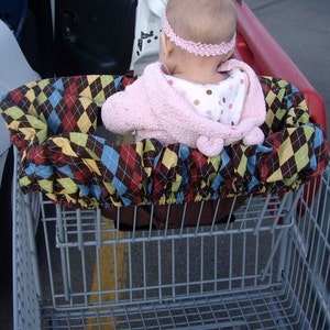 Shopping Cart Cover Pattern Shop Cart Cover Pattern High Chair Cover Pattern Grocery Cart Cover Pattern Baby Pattern Sewing Pattern image 3