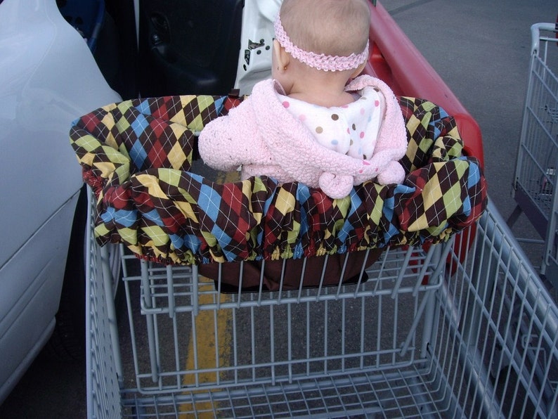 Shopping Cart Cover Pattern Shop Cart Cover Pattern High Chair Cover Pattern Grocery Cart Cover Pattern Baby Pattern Sewing Pattern image 3