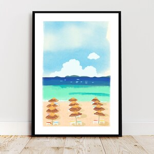 beach coastal art, coastal wall art, printable art, cute summer art prints, beach wall art, trendy beach house art, digital download