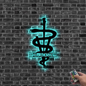 Custom Metal Veterinary Sign Led Light, Veterinarian Doctor Gift Veterinary Gift,Veterinarian Office Sign,Vet Clinic Decor Graduation Gift