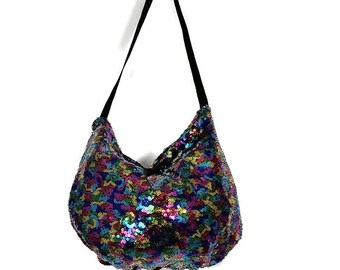 Sequin Purses Sequin Handbags Sequin Crossbody Bags Sequin Shoulder Bags Multi-color Sequin Bags Evening Bags Fashion Bags Pink Black Green