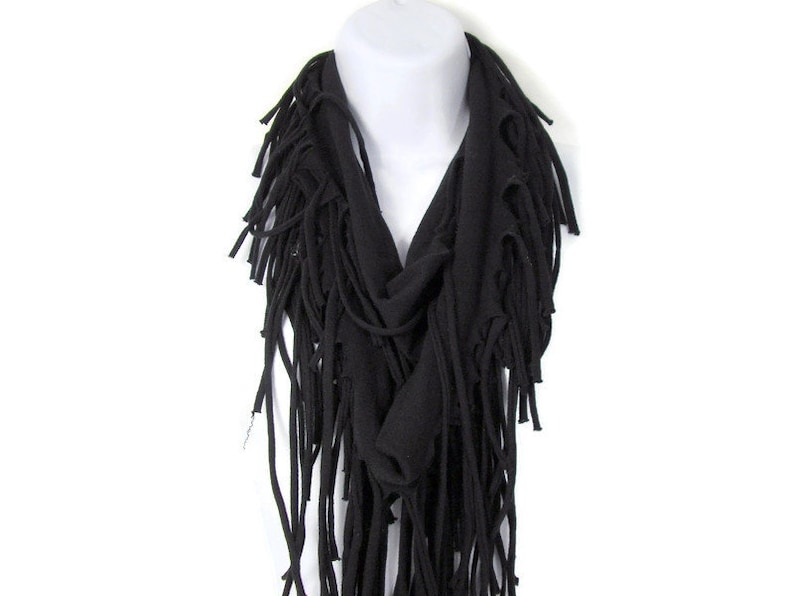 cotton fringe scarf
