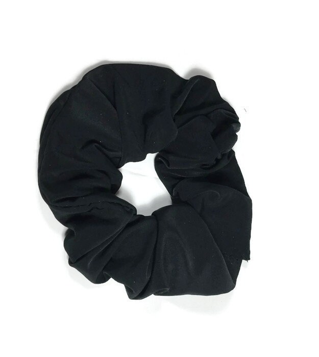 Set of 2/lycra Scrunchies Workout Scrunchie Elastic Yoga Etsy