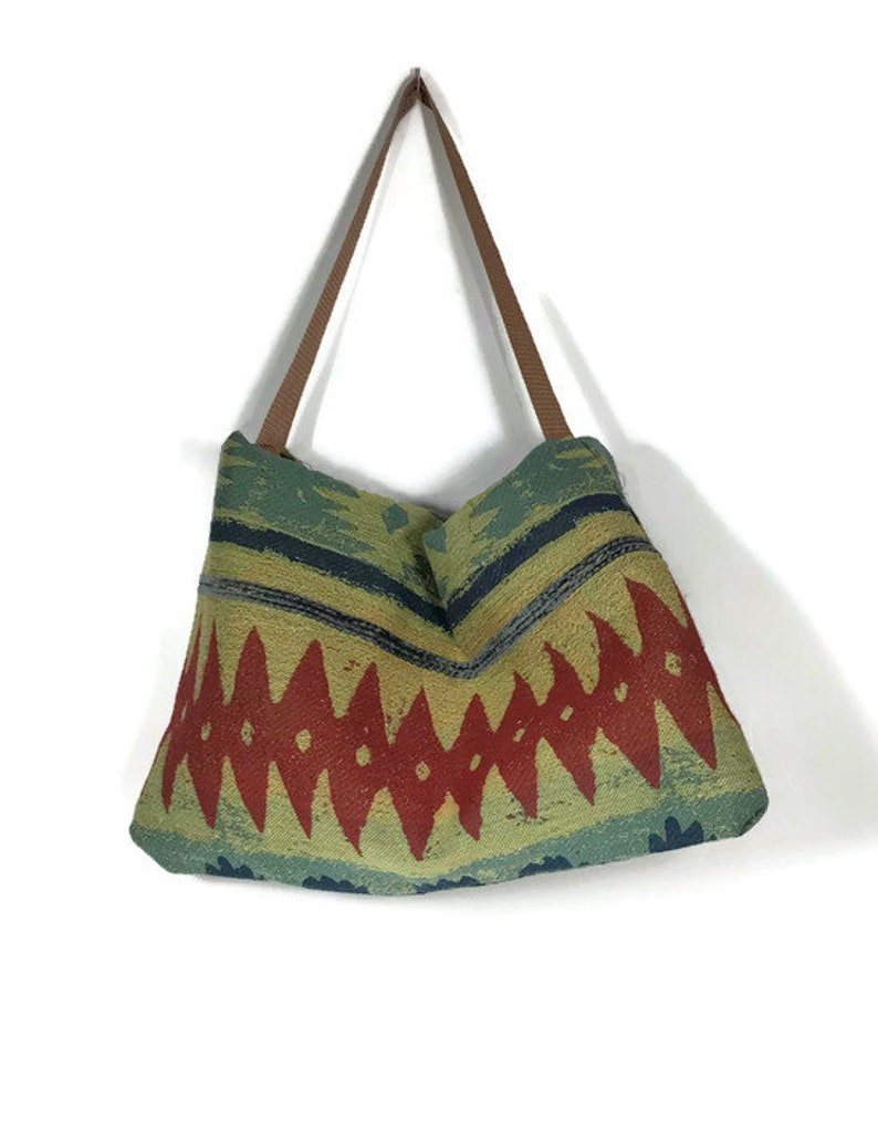 Western Hobo Bag Tribal Print Hobo Purse Aztec Shoulder Bag Western Shoulder Bag Crossbody Western Bag Aztec Print Handbag Western Purses