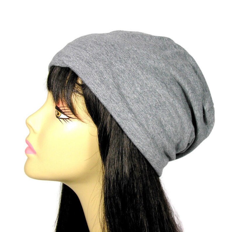 cotton jersey beanie