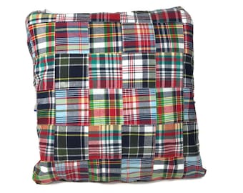 Multicolor 365 Summer Pattern Lover Cute Preppy Madras Plaid Patchwork Summer Pattern Throw Pillow Zone 18x18 Multicolor 365 Summer Pattern Lover Cute Preppy Madras Plaid Patchwork Summer Pattern Throw Pillow Zone 18x18