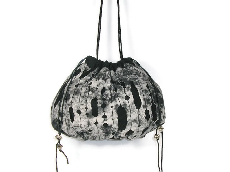 FREE SHIPPING Grunge Drawstring Bag Grunge Cross Body Bag Goth Etsy