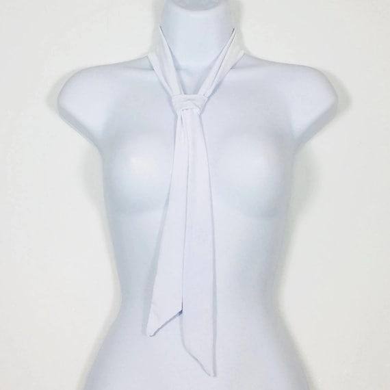 White skinny scarf deals