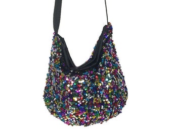 large sequin purse 2000s