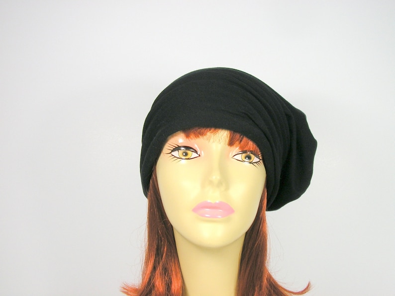 cotton jersey beanie