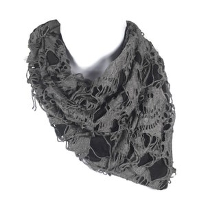 Grunge Bandanna Grunge Bandana Grey and Black Grunge Bandana Goth Bandana Unisex Bandana Grunge Handbag Scarves  Grunge Head Scarves Goth