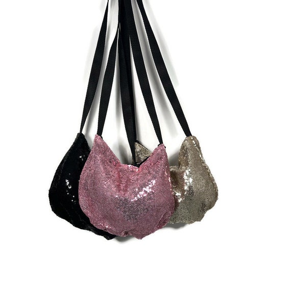 Sequin Hobo Bag Sequin Shoulder Bags Mini Sequin Handbags