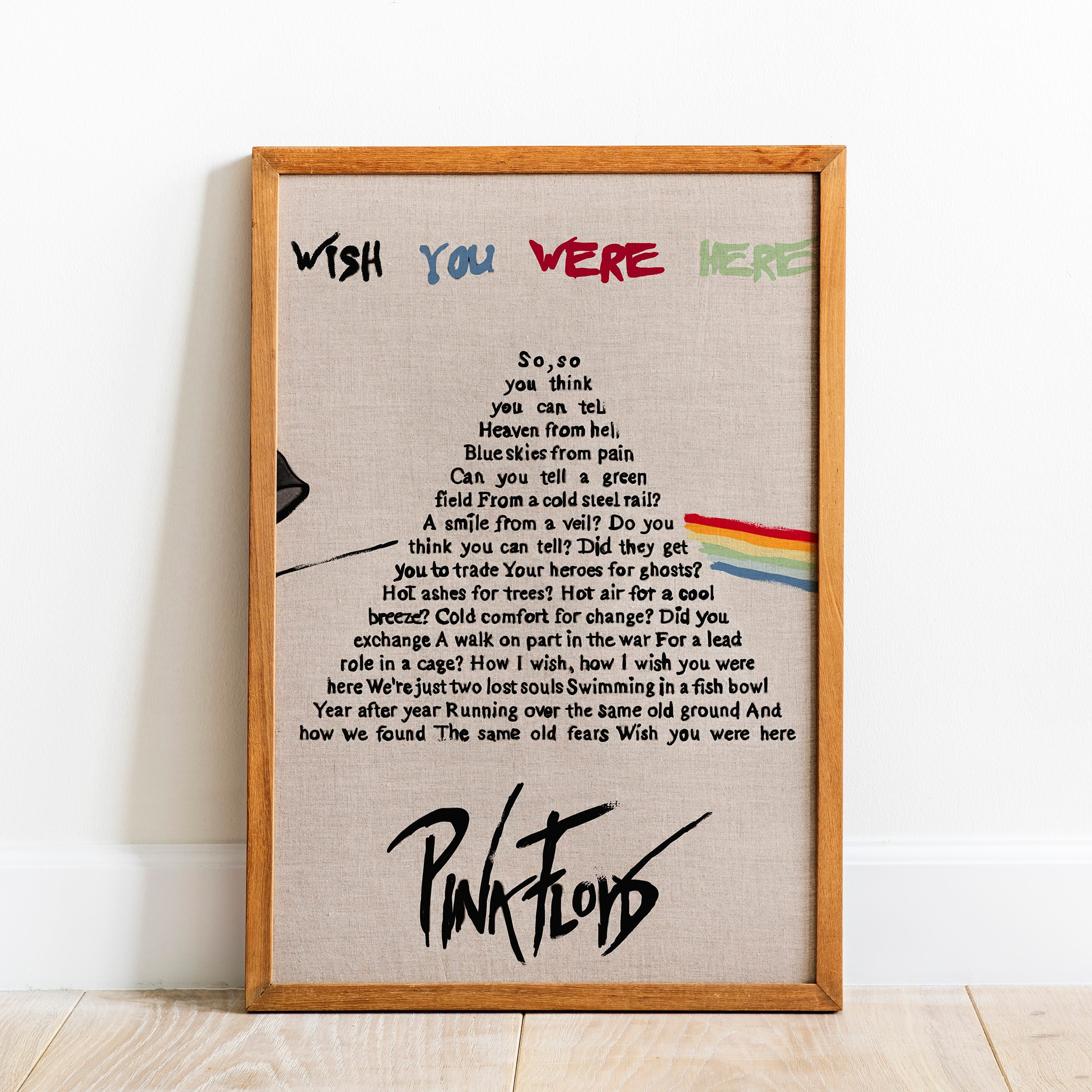 楽天市場】PINK FLOYD ピンクフロイド (結成 60周年 ) - Wish You Were