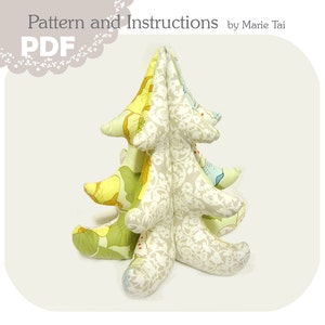 PDF 3D Christmas Tree Tutorial with Templates - 12 inch
