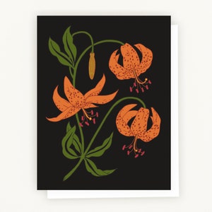 Humboldt&#39;s Lily Blank Card