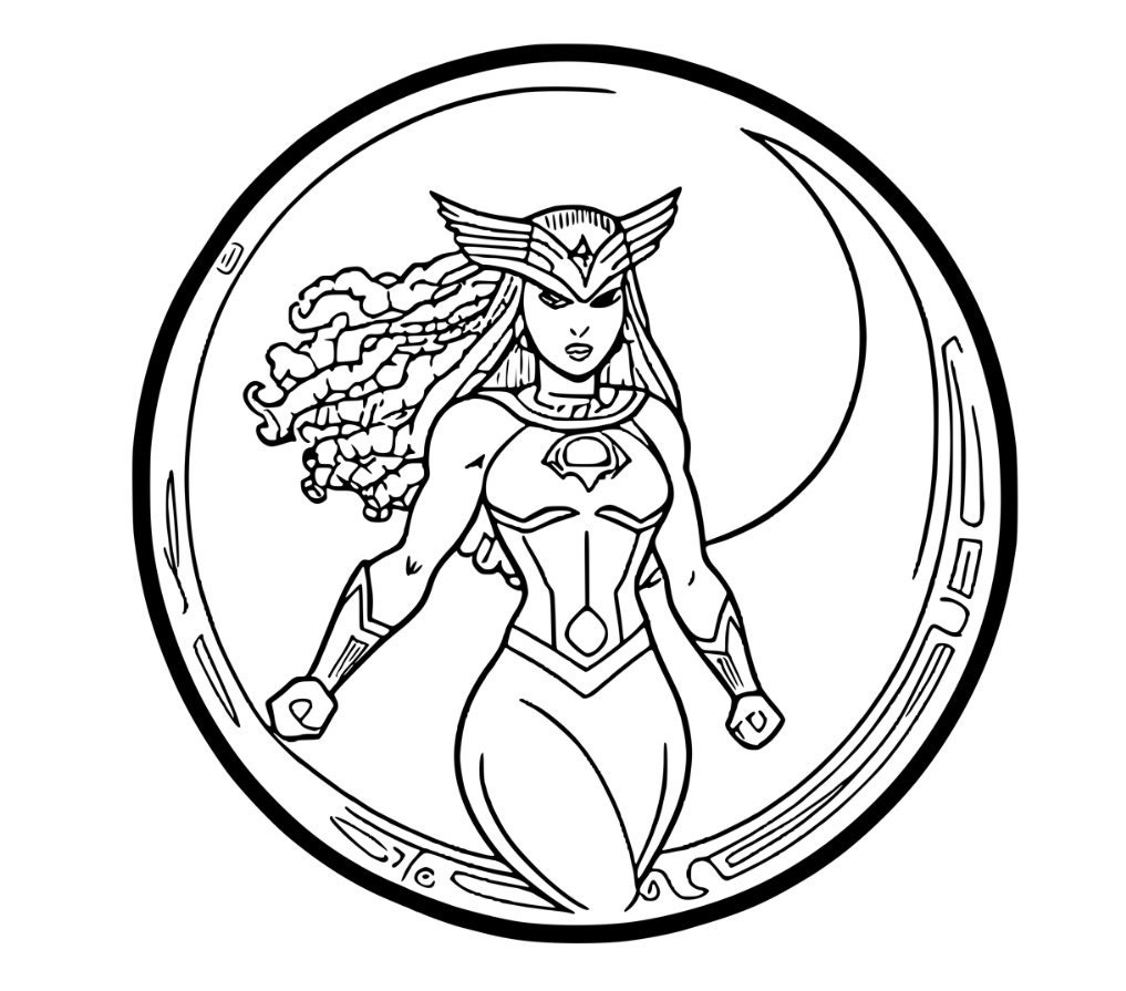 Superhero Coloring Pages Kids Super Hero Coloring Book