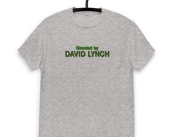 Directed By David Lynch Neon Sign Unisex classic tee