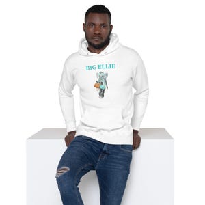 Big Ellie Elephant New York Liberty Mascot WNBA Unisex Hoodie
