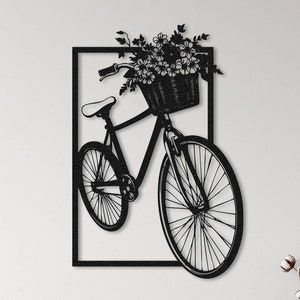 Bicycle Wall Decor, Cycling Gifts, Bike Shop Sign, Bicycle Decorations, Cycling Wall Art, Vintage Bicycle, Garage Sign, Man Cave Decor