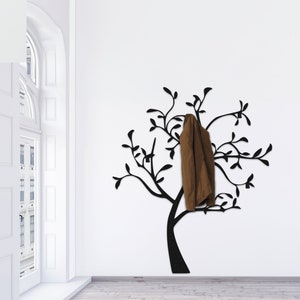 Extra Large Coat Rack, Metal Wall Hooks, Entryway Organizer, Modern Coat Rack, Clothes Hanger, Decorative Hooks, Housewarming Gift