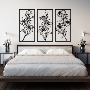 Wall Art Set of 3,
wild flowers decor,
Livingroom Decor,
flower decor,
Spring Flowers Art,
Porch Decor,
Metal Flowers Art,
Nature Wall art,
metal wall decor,
3 Piece Wall Art,
botanical art,
Extra Large Wall Art,
flower wall decor,