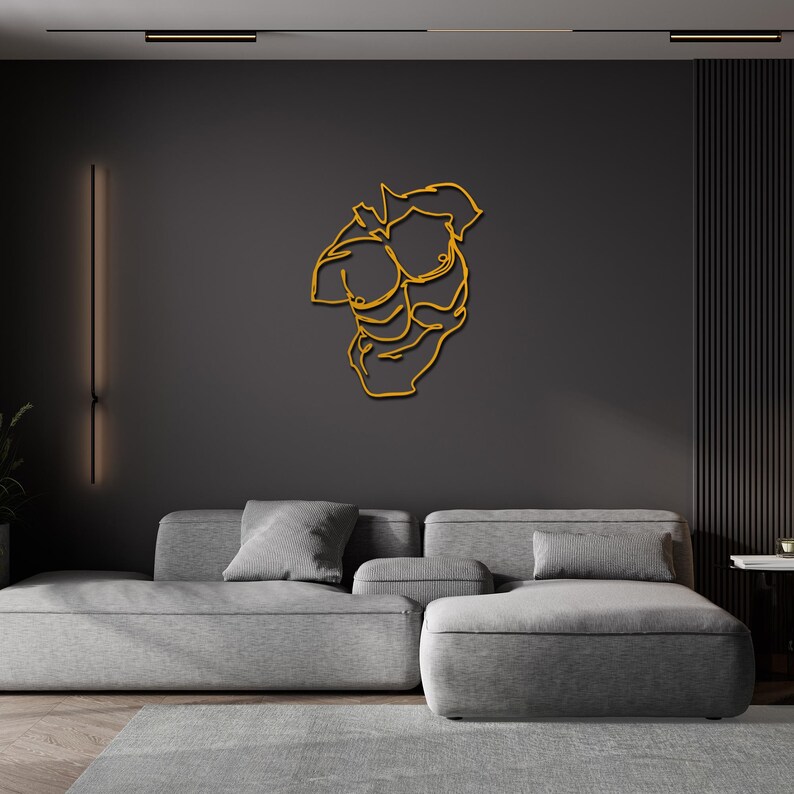 body art,
sensual wall art,
masculine art,
minimalist line art,
steampunk wall art,
metal artwork,
square body,
home gym wall art,
sport gift,
body building,
body love,
man cave decor,
gift for man,